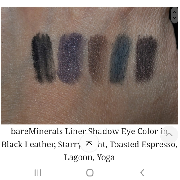 💙🌟🧚‍♀️LAGOON BareMinerals OPEN DISCONTINUED Liner Shadow EUC - Picture 8 of 8